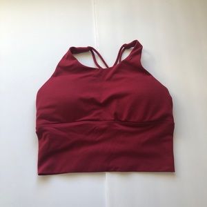 DAE Activewear Size L Crossover Crop Bra